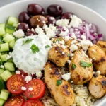 Greek Chicken Power Bowls