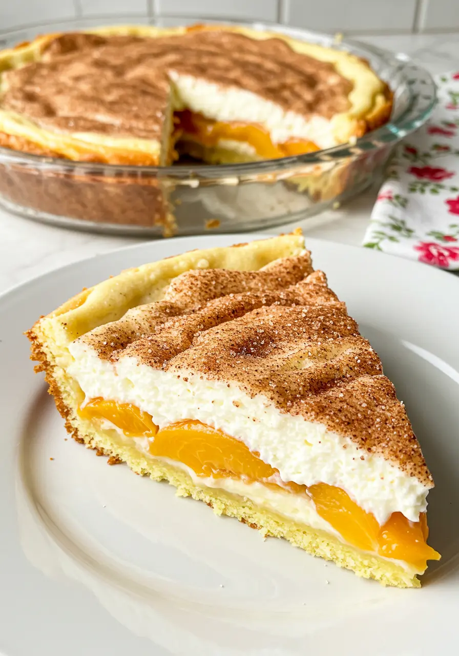 Peaches and Cream Pie: A Sunshine-Filled Family Treasure