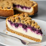 Blueberry Crumble Cheesecake 10 Crumble Cheesecake with Blueberries