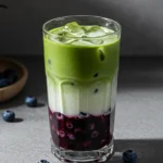 Blueberry Matcha Latte 10 Matcha Blueberry Latte
