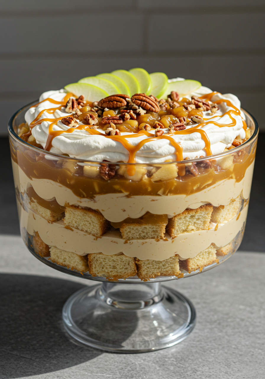 Caramel Apple Trifle