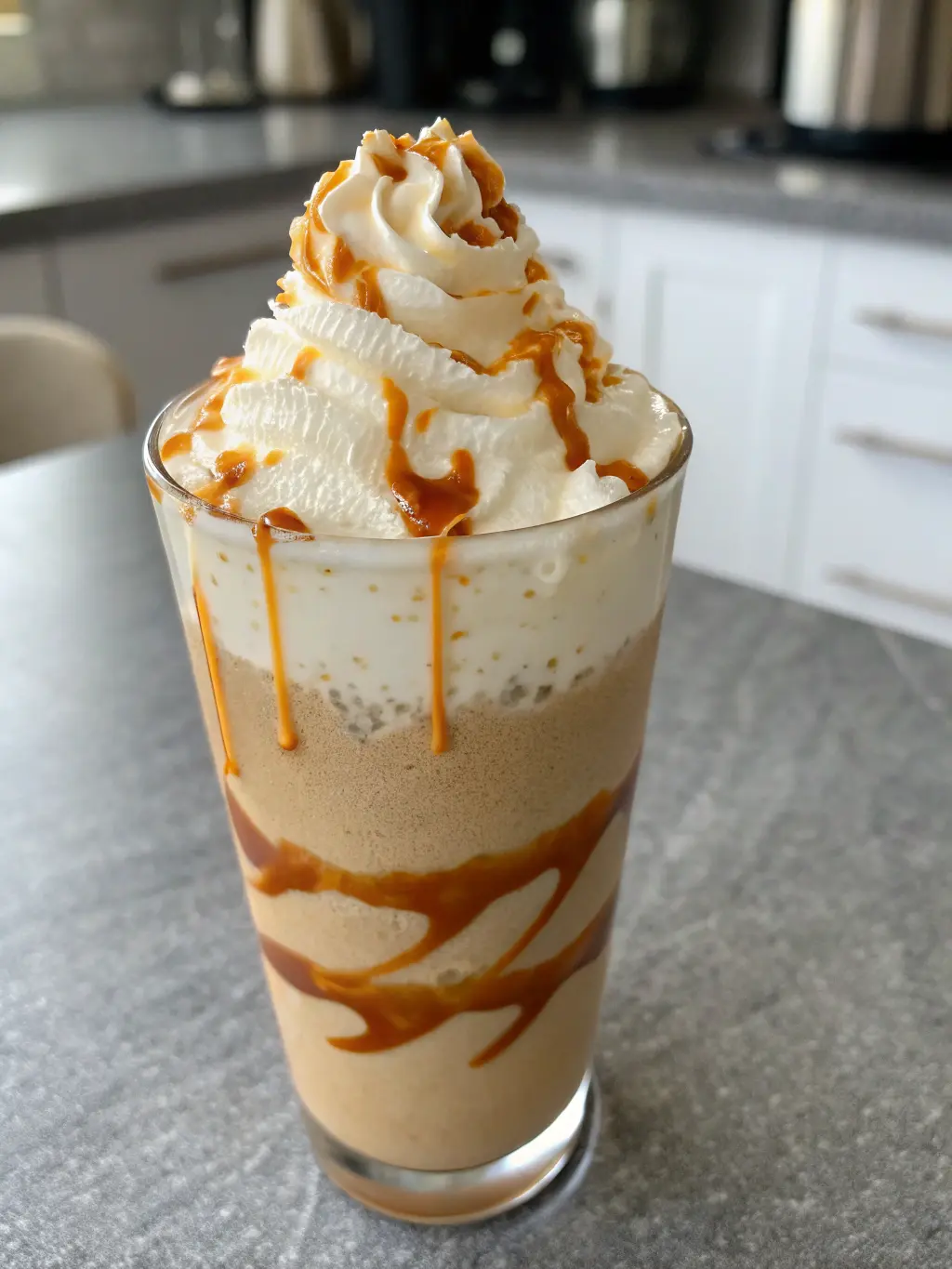 Caramel Frappuccino Recipe (Starbucks Copycat)