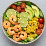 Grilled Shrimp, Avocado, and Corn Salad 6 Grilled Shrimp and Avocado Salad