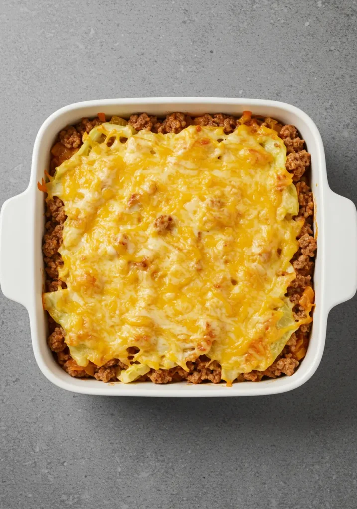 Ground Beef and Cabbage Casserole 8 Ground Beef and Cabbage Casserole Recipe
