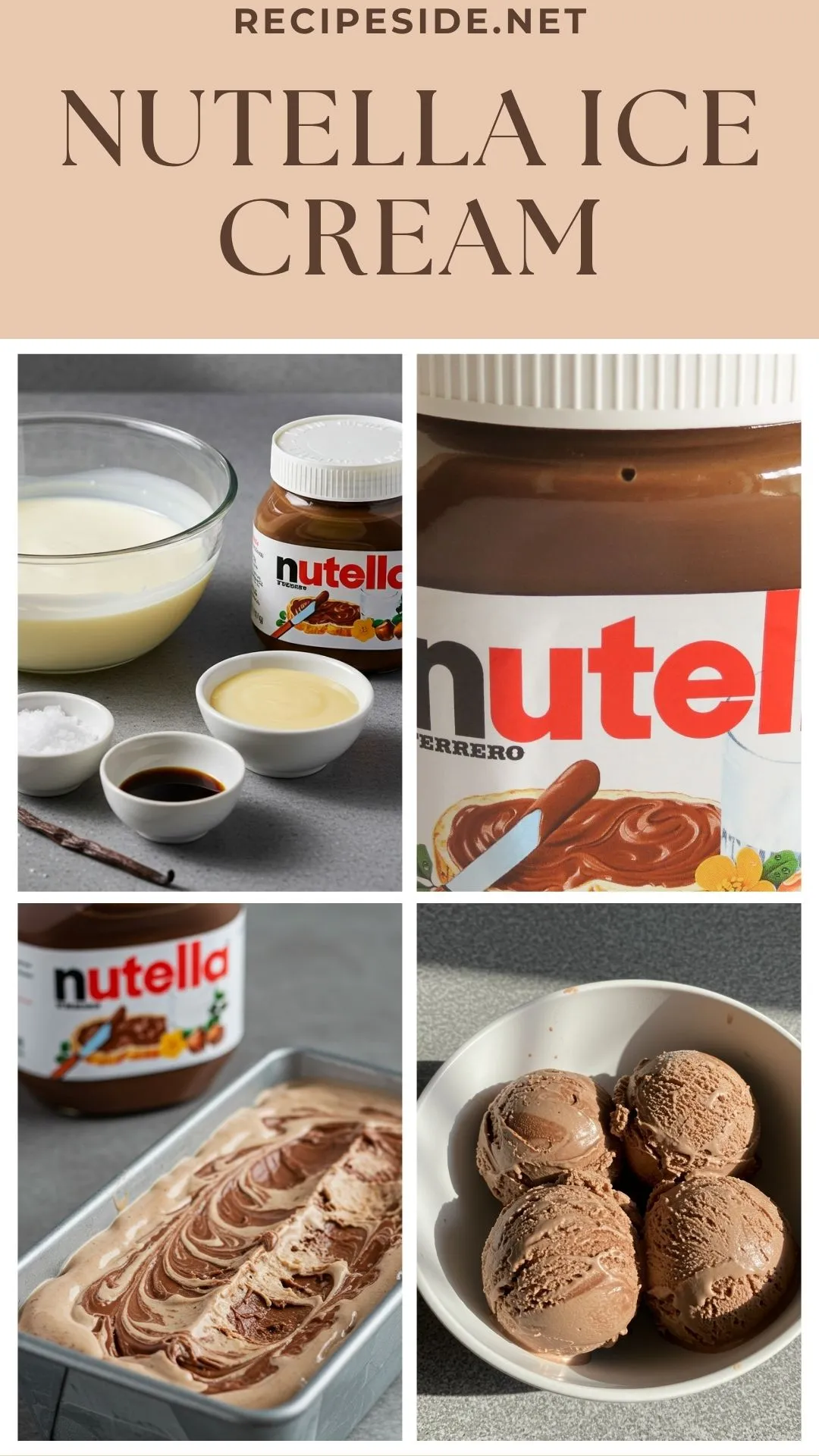 Nutella Ice Cream