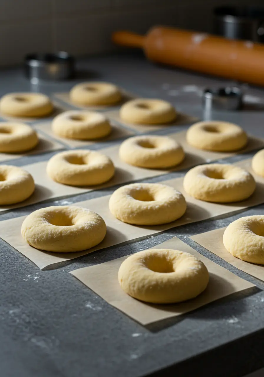 Crispy and Glazed Doughnuts 10 Crispy Glazed Donuts