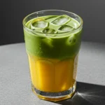 Mango Matcha Latte 6 Iced Mango Matcha Latte