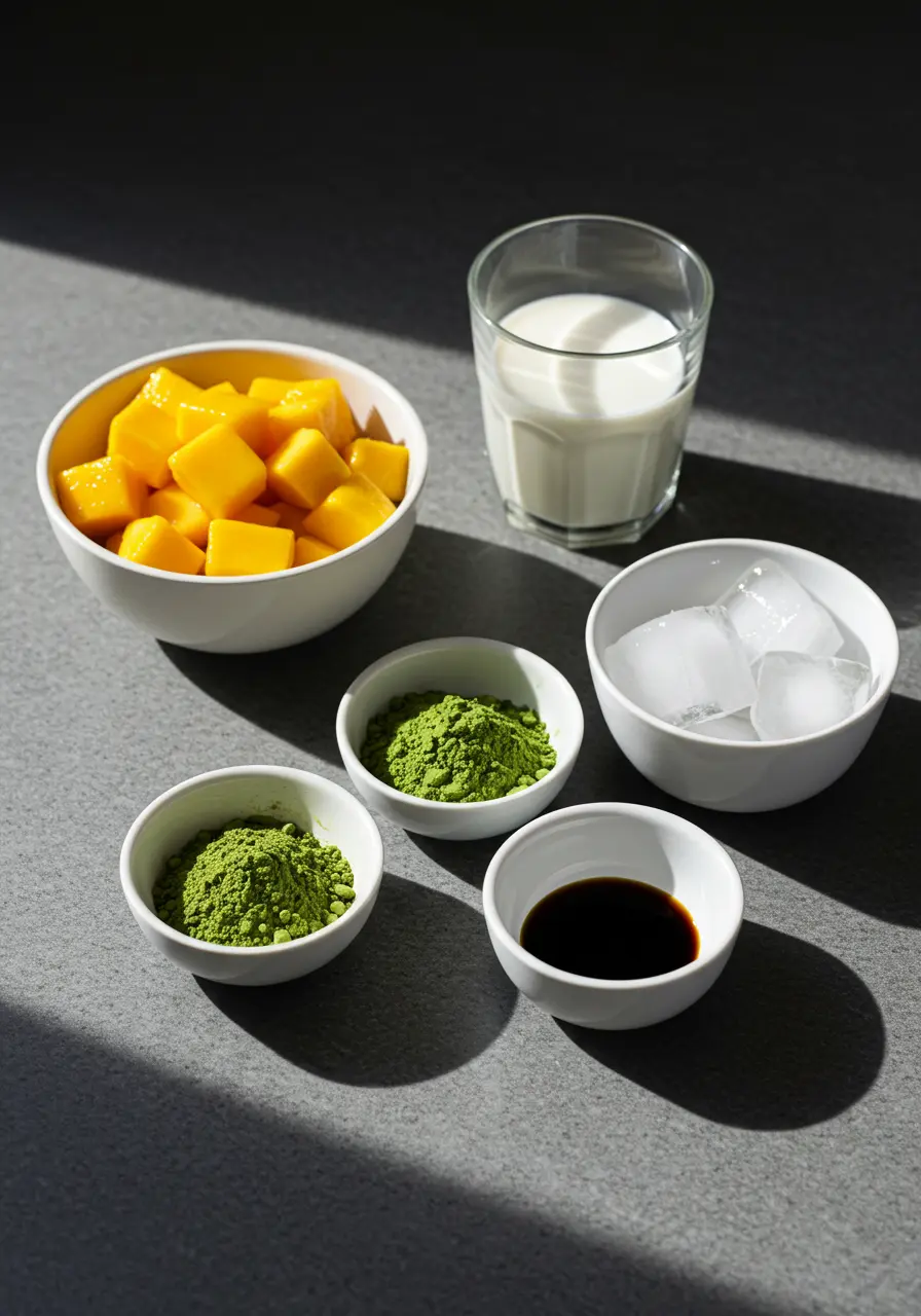 Mango Matcha Latte 5 Mango Matcha Latte ingredient 2