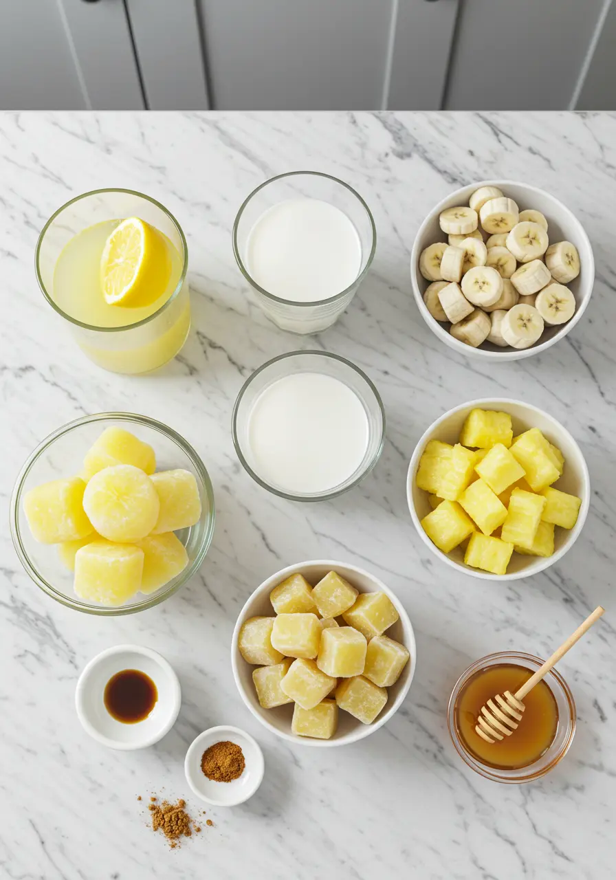 Mermaid Coladas 5 Mermaid Coladas ingredient 1 2