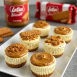 Mini Biscoff Cheesecakes 7 No-bake Biscoff cheesecake