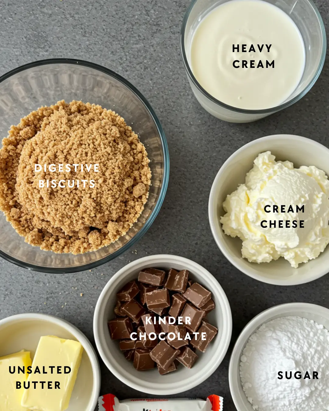 No-Bake Kinder Cheesecake Bars 5 No-Bake Kinder Cheesecake Bars