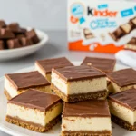 No-Bake Kinder Cheesecake Bars 6 No-Bake Kinder Dessert Bars