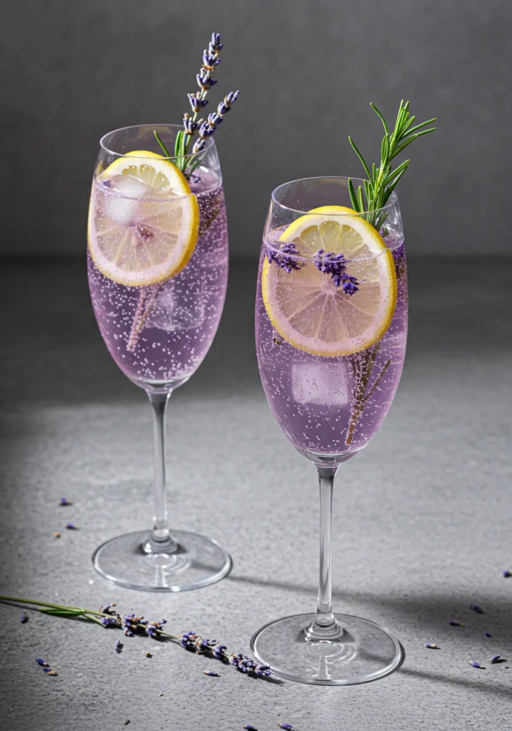 Sparkling Lavender Lemonade 5 Lavender Sparkling Lemonade