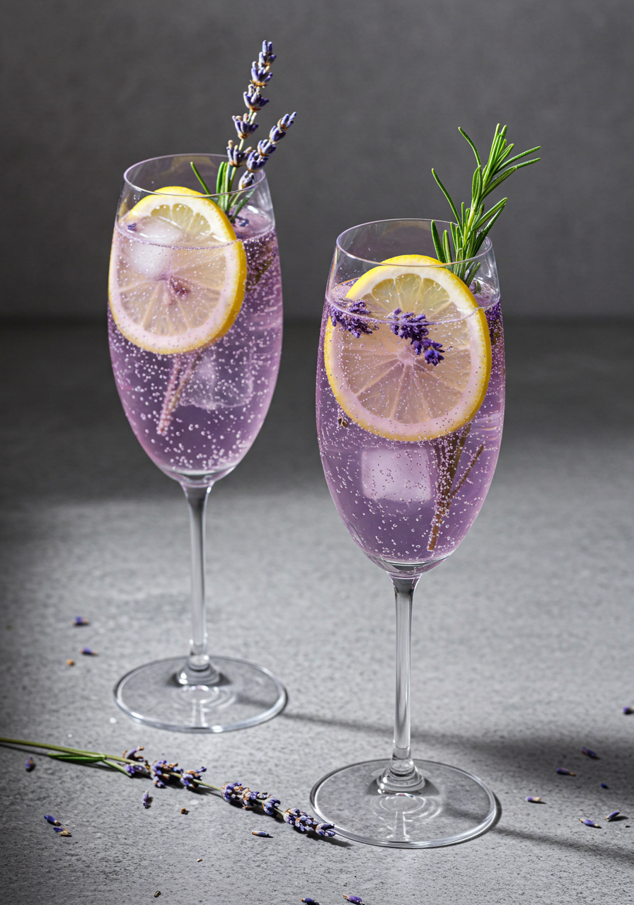 Sparkling Lavender Lemonade