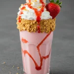 Strawberry Cheesecake Milkshake 6 Strawberry Milkshake