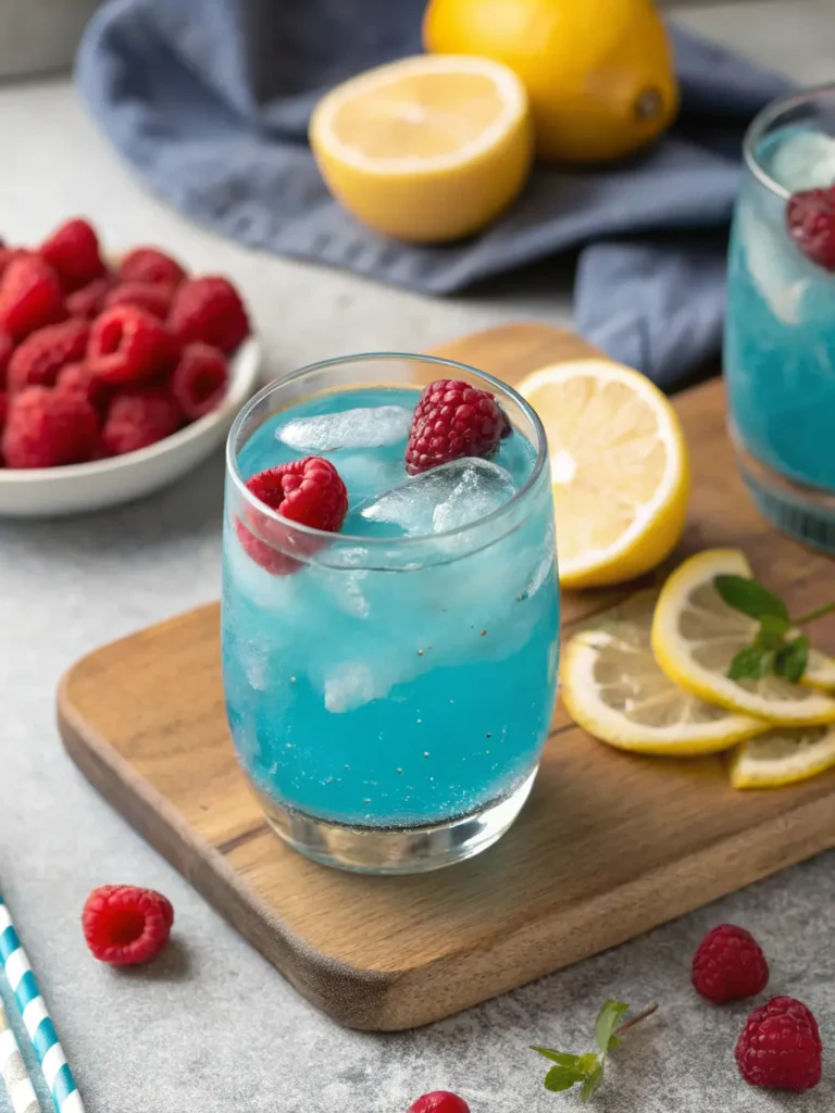 Blue Raspberry Lemonade 4 Blue Raspberry Lemonade Recipe