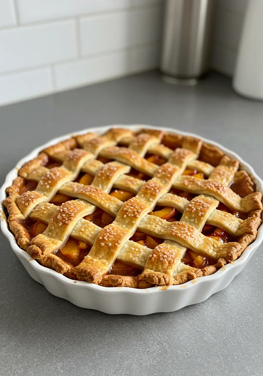 Perfect Peach Pie Recipe (with a Secret Ingredient!)