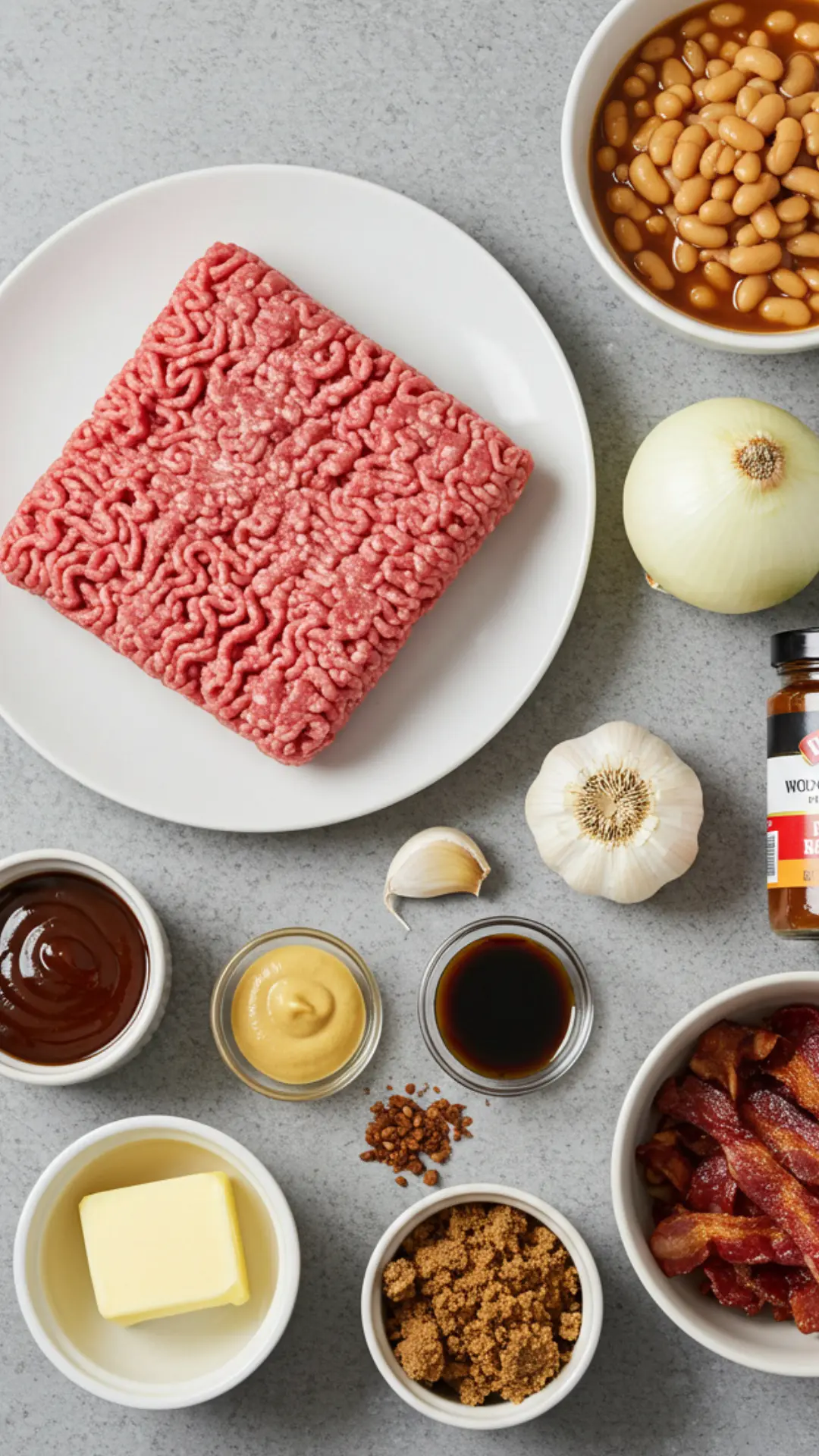 Baked Beans with Ground Beef 6 baked beans with ground beef