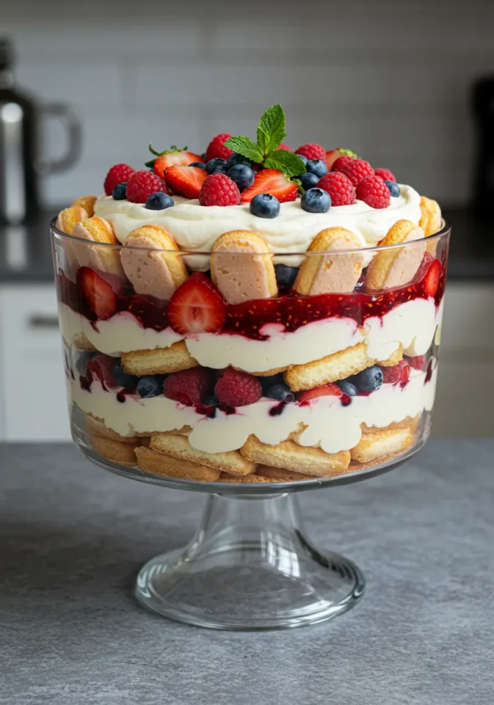 No-Bake Berry Trifle 6 No-Bake Berry Trifle