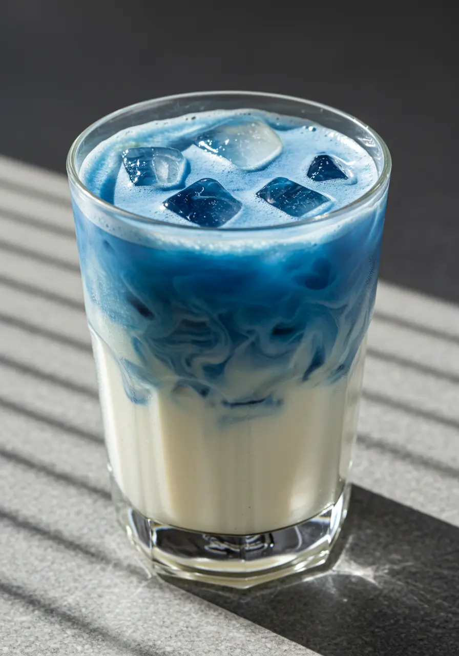 Butterfly Pea Milk Tea (Mermaid Latte)