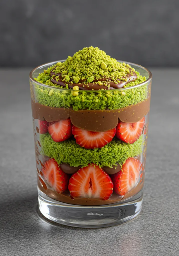 Dubai Chocolate Strawberries 5 Dubai Chocolate Strawberry Cups