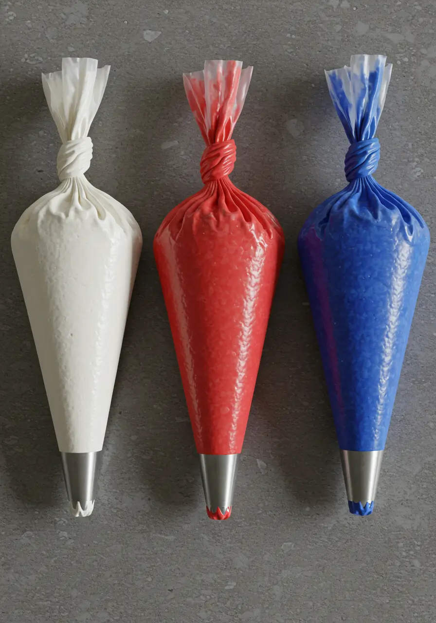 4th of July Meringue Cookies 9 4th of July Meringue Cookies