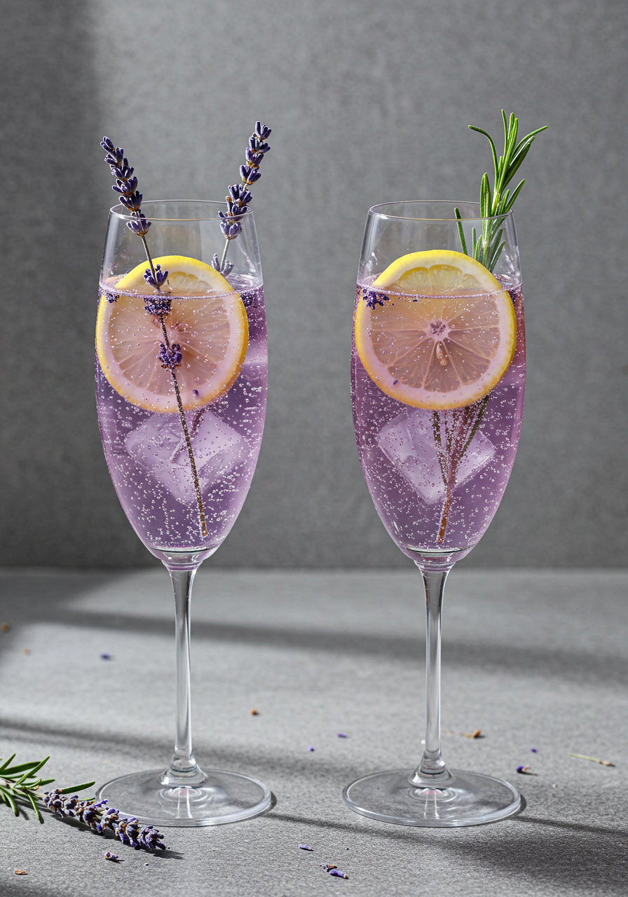 Sparkling Lavender Lemonade 7 Lavender Sparkling Lemonade