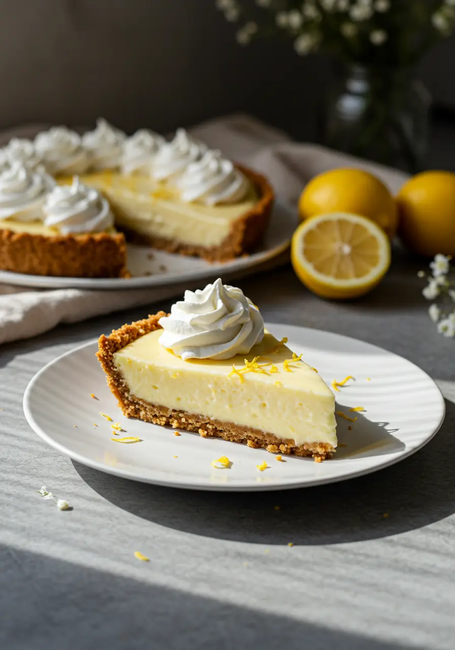 No-Bake Lemon Icebox Pie