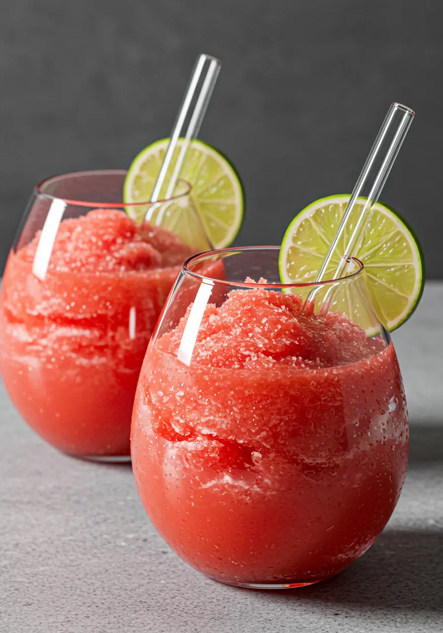 Watermelon Slushie with 3 Ingredients 11 Watermelon Slushie with 3 Ingredients