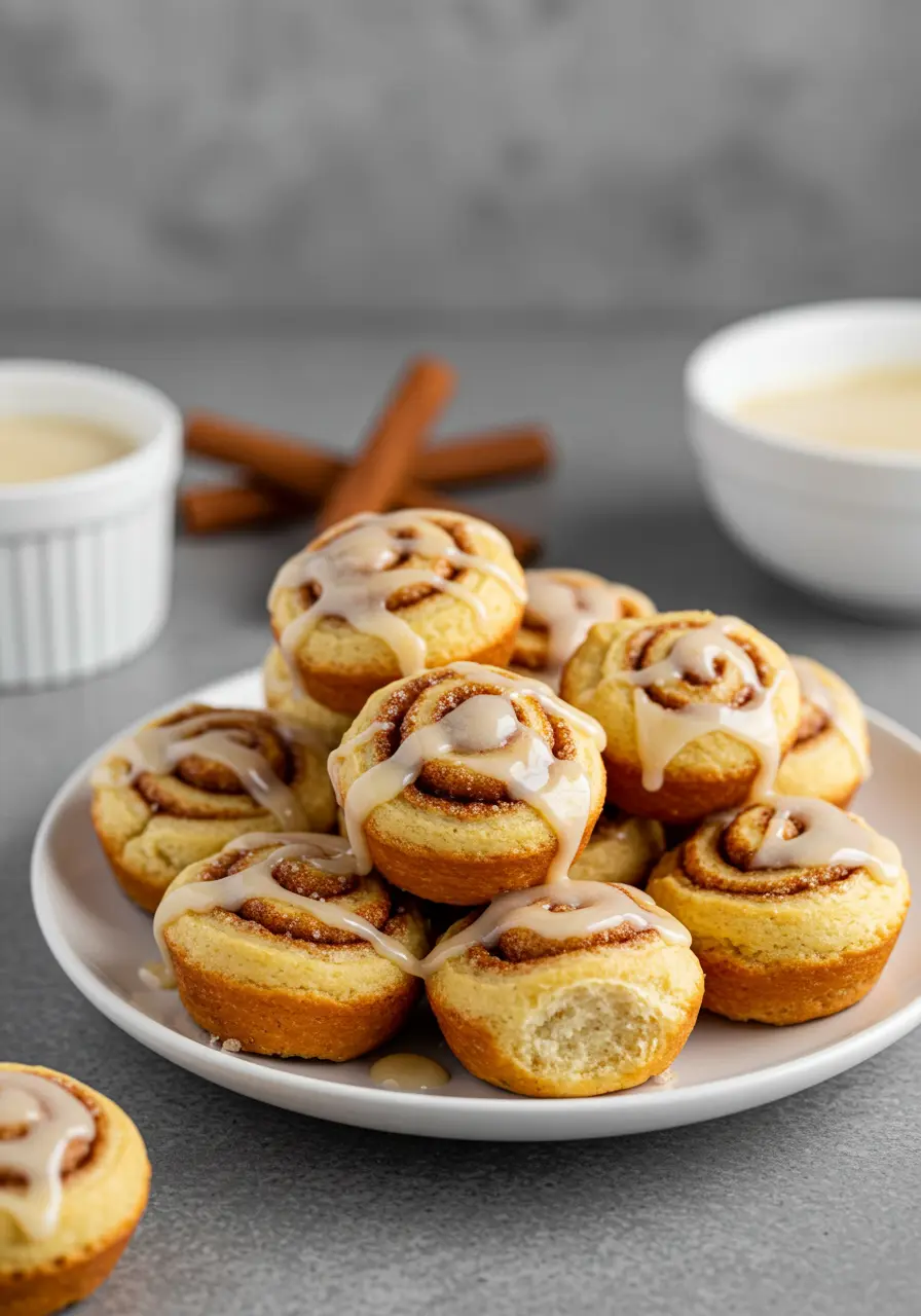 Mini Cinnamon Rolls 17 Mini Cinnamon Rolls