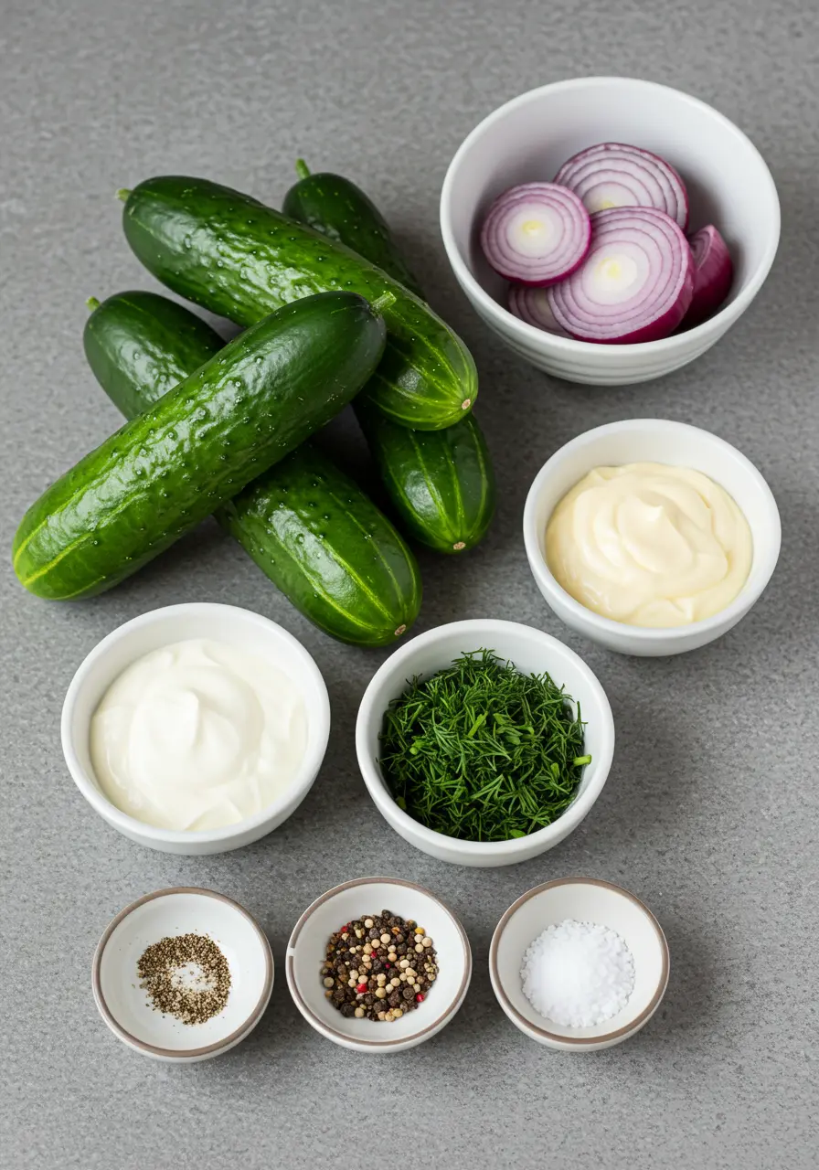 creamy cucumber salad 8 creamy cucumber salad