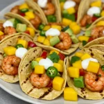 Shrimp Tacos with Avocado-Mango Salsa 13 Shrimp Tacos with Avocado-Mango Salsa