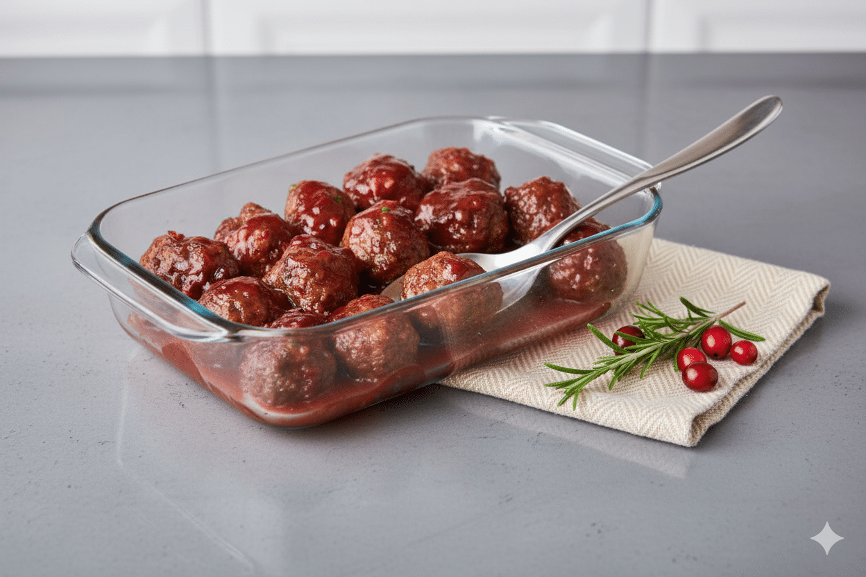 Cranberry Meatballs – The Perfect Holiday Appetizer Everyone Will Love