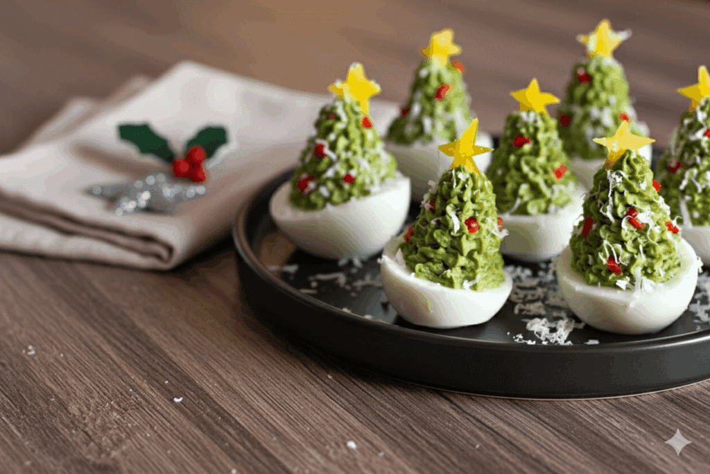 Deviled Egg Christmas Trees 4 Generated Image October 09 2025 11 15AM
