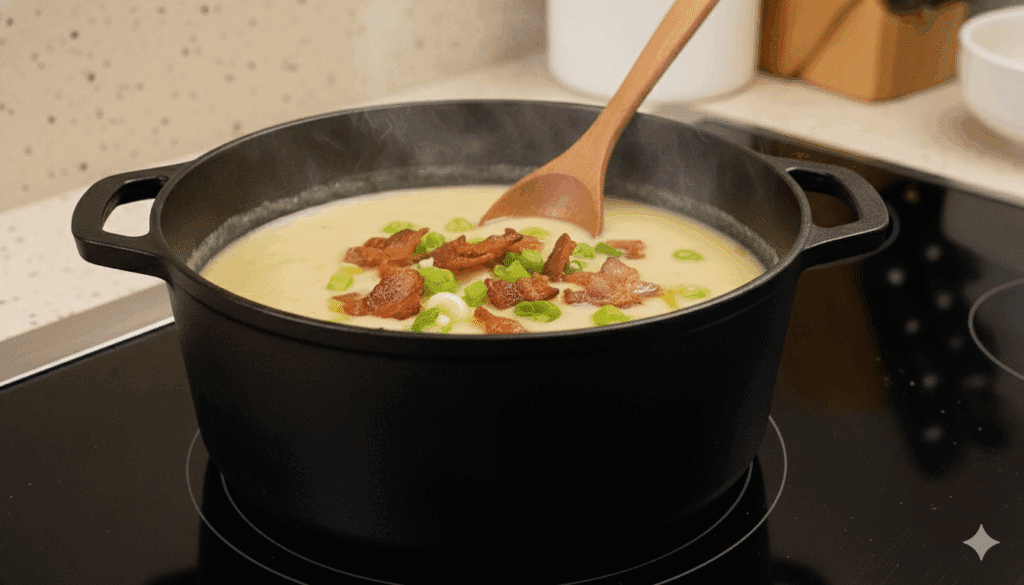 Creamy Potato Leek Soup with Bacon – The Ultimate Cozy Comfort Food 7 Generated Image October 14 2025 3 12PM