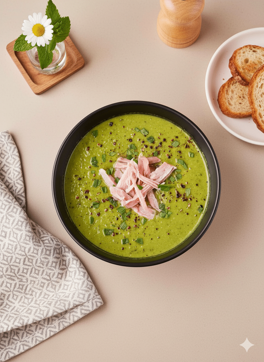 Pea and Ham Soup {Easy &amp; Delicious}