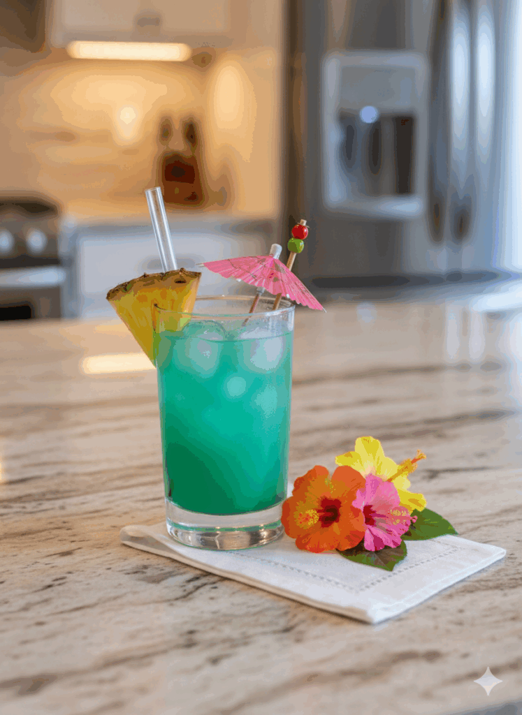 Tropical Blue Hawaii Mocktail Recipe 4 Generated Image October 19 2025 3 50PM