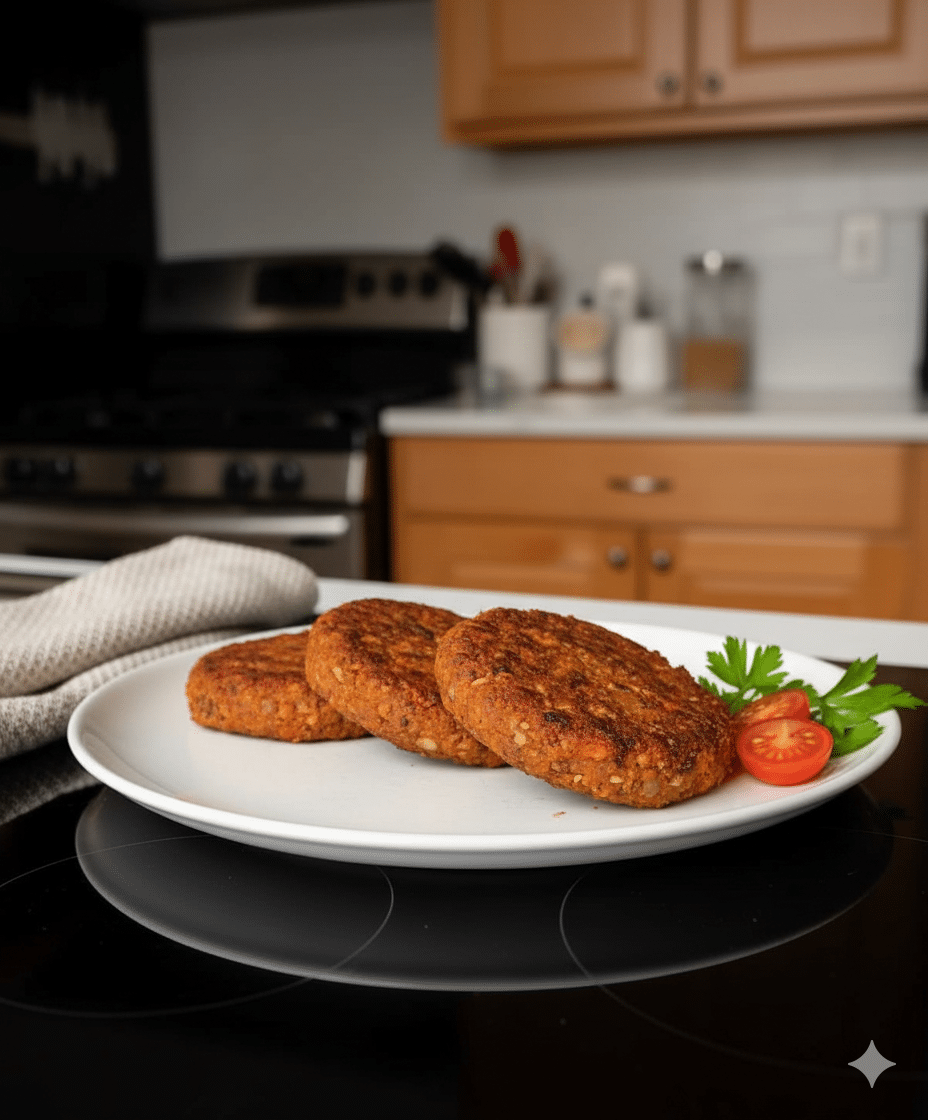 Hearty Homemade Lentil Burgers (Vegan &amp; Protein-Packed)