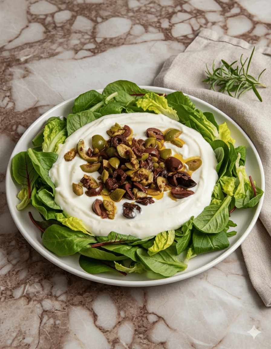 Whipped Feta Dip with Roasted Olives: A Creamy, Flavor-Packed Appetizer