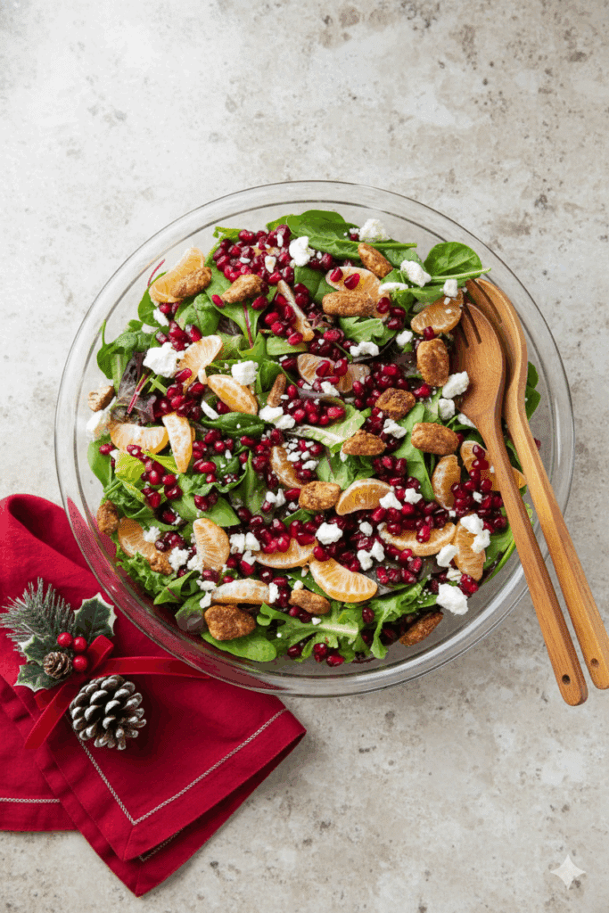 Festive Christmas Salad with Pomegranate and Honey Mustard Dressing 4 Generated Image November 04 2025 2 02PM