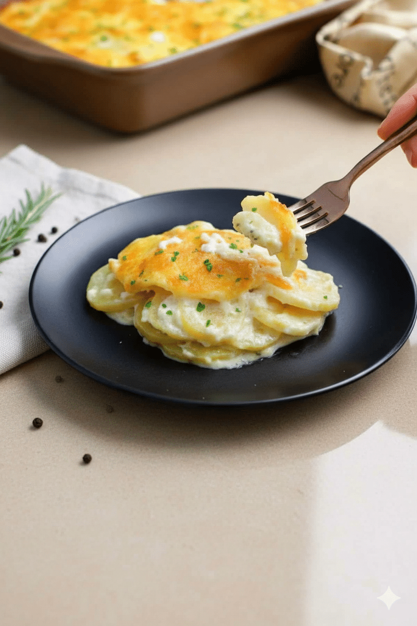 Creamy Cheesy Scalloped Potatoes