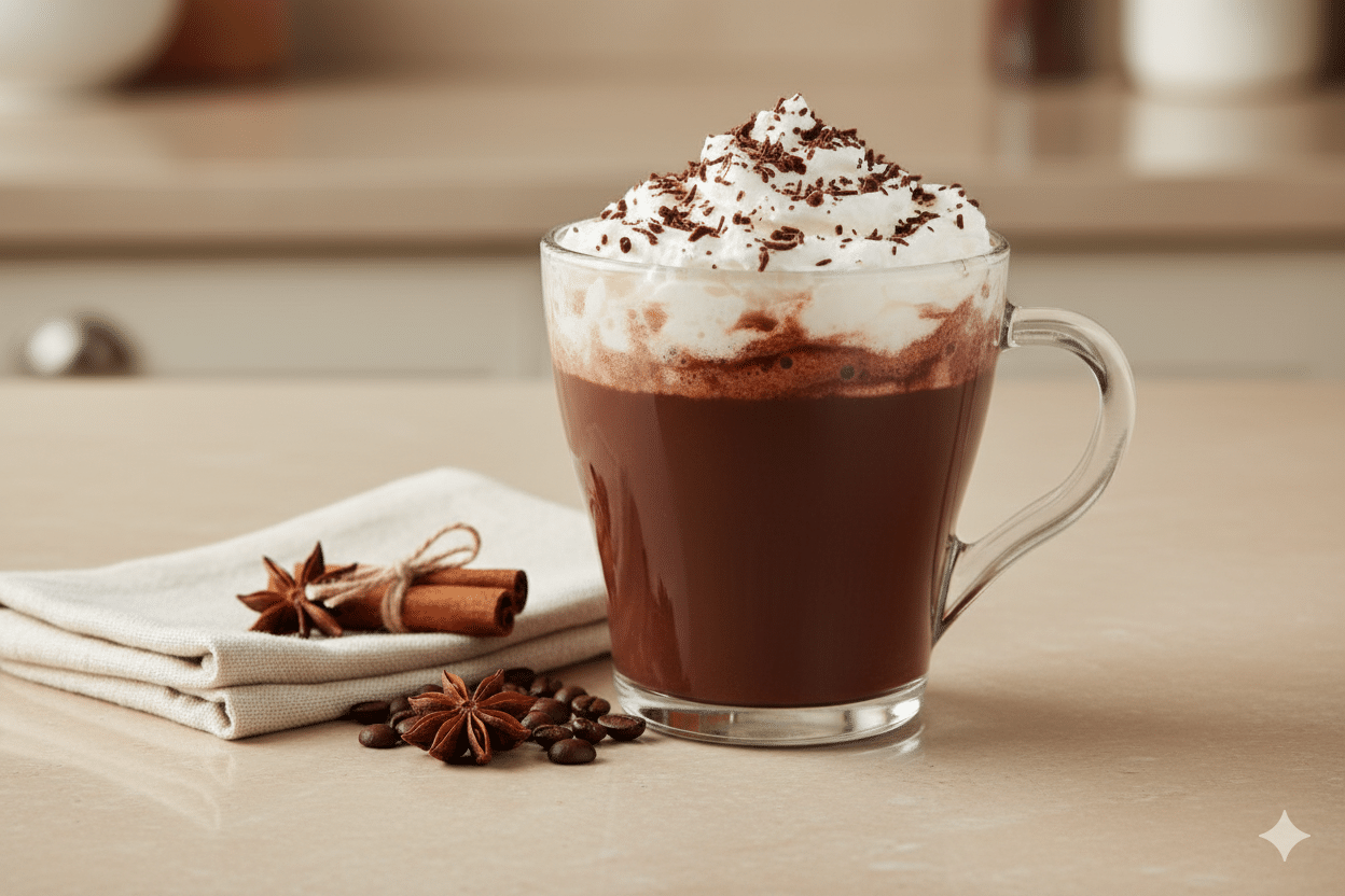 Indulgent Dark Hot Chocolate: A Luxurious Homemade Treat