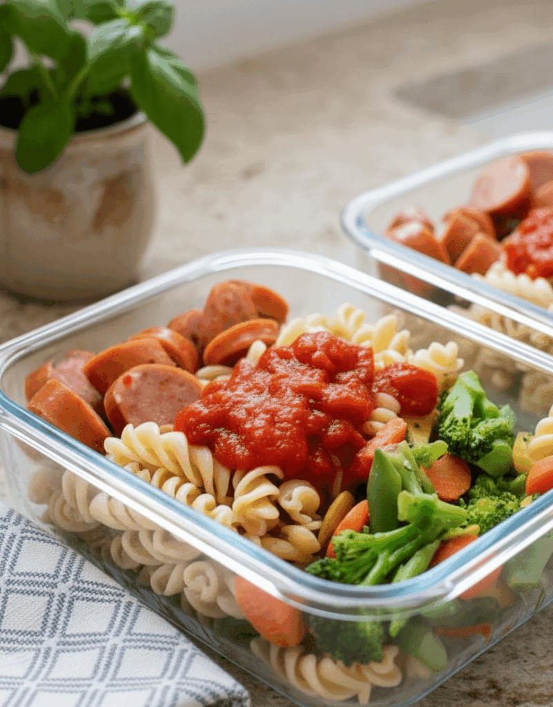 Quick & Easy 15-Minute Chicken Sausage Pasta Meal Prep Bowls 7 Generated Image November 19 2025 9 49AM e1763542405142