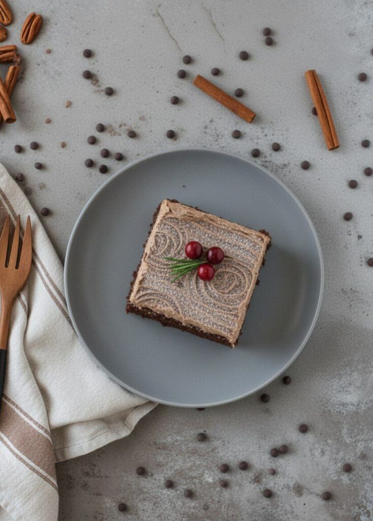 Decadent Christmas Yule Log Sheet Cake 7 5891112542497606456 121